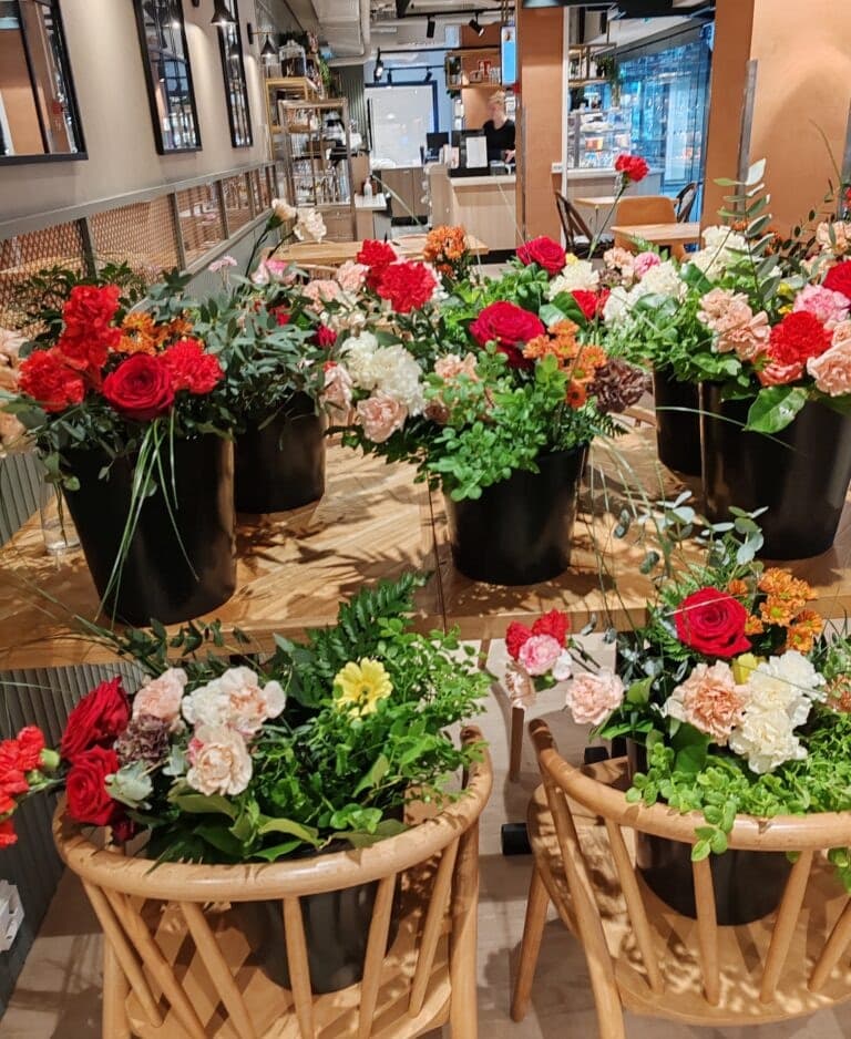 Kukkakurssi Jyväskylässä – valitse mieleisesi workshop