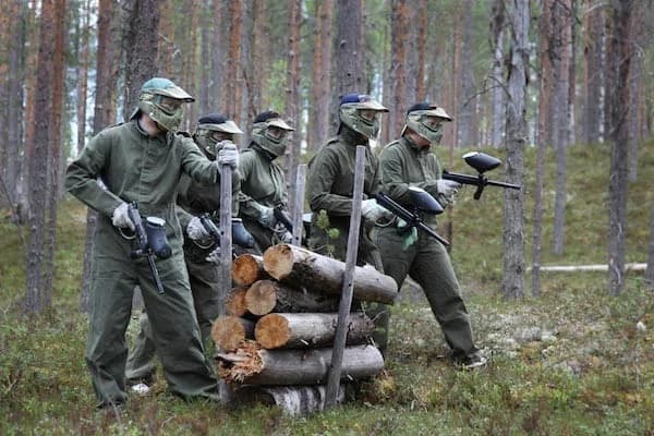 Lisähenkilö K8 Paintballiin Vuokatissa - 3