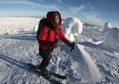 Hiihtoretki Riisitunturin kansallispuistoon Rukalta - 1 henkilölle