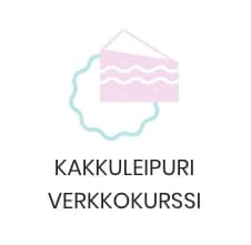 Kakkuleivonnan verkkokurssi – opi täyttämään ja koristelemaan kakkuja
