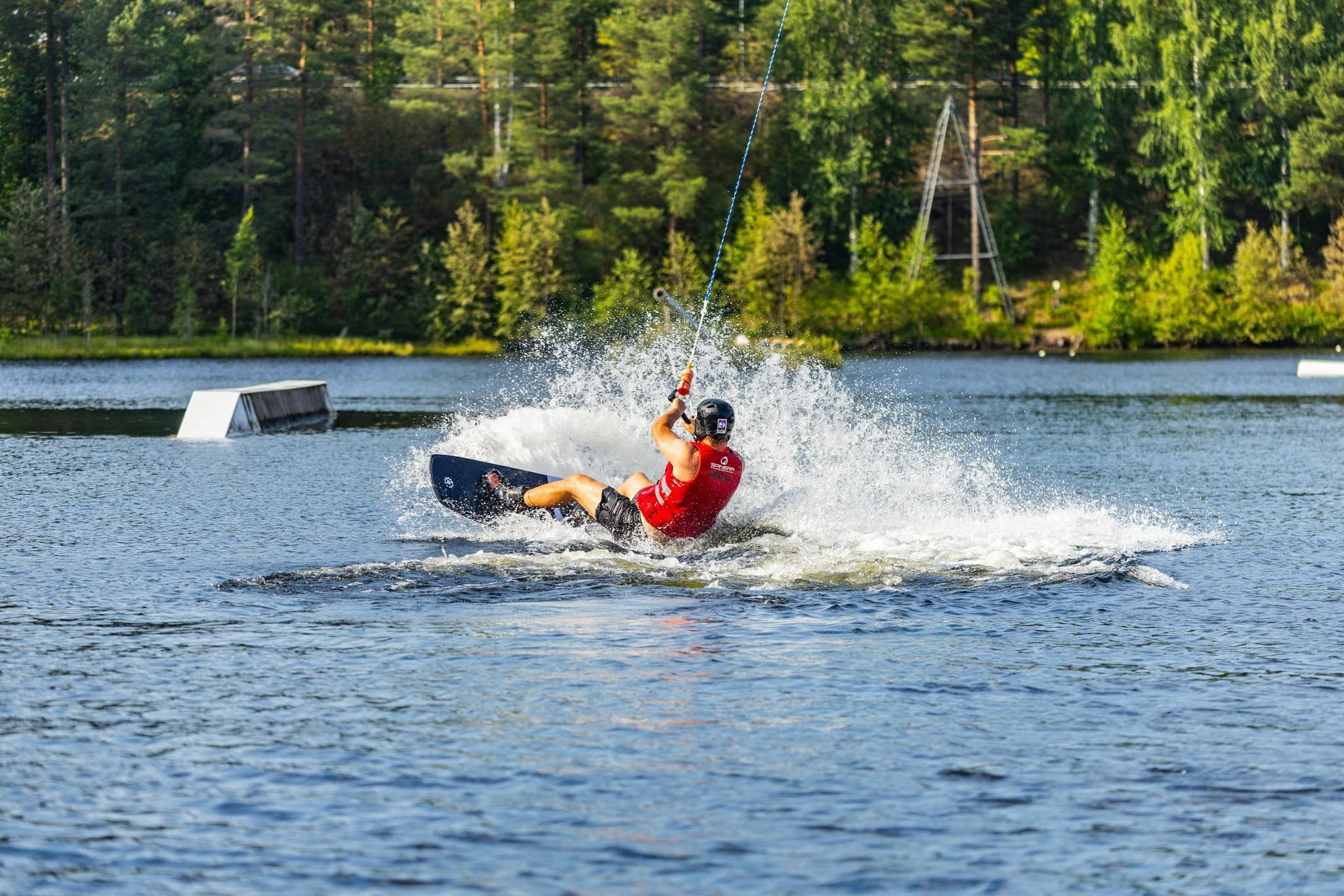 Wakeboarding Vuokatissa – 1 tunti, 1 henkilö - 1