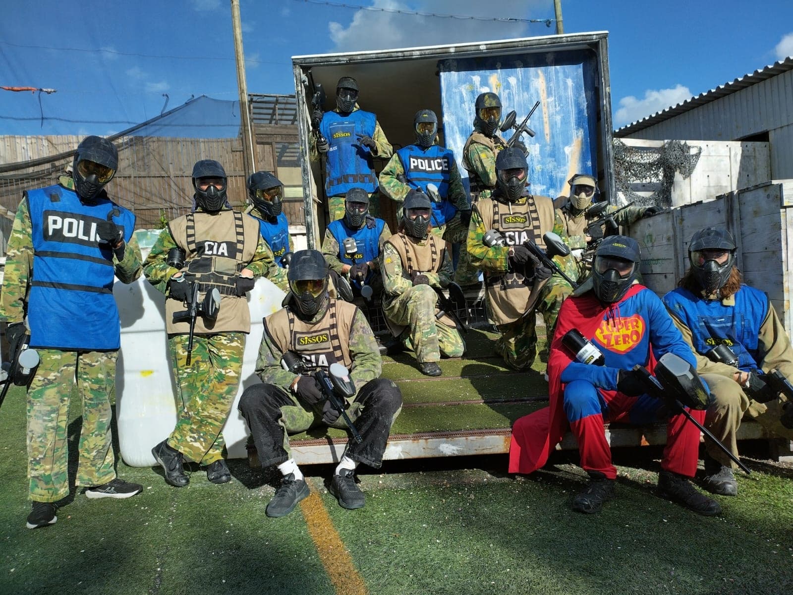 Paintball ulkokentällä 6 henkilölle Espoo