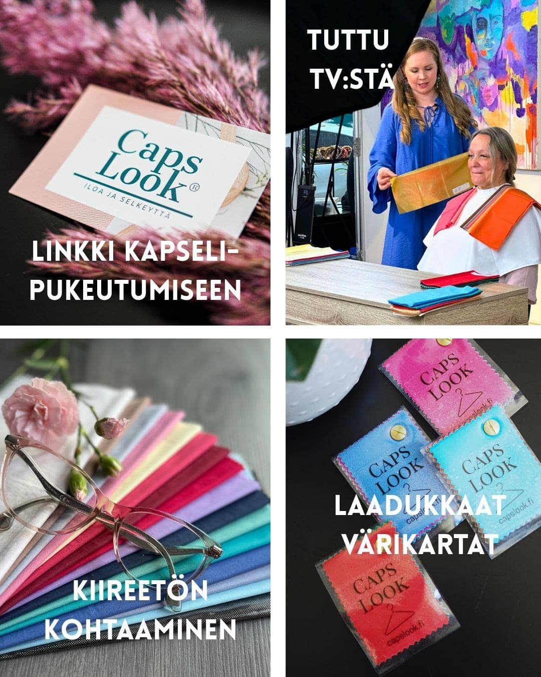 Henkilökohtainen värianalyysi + värikartta