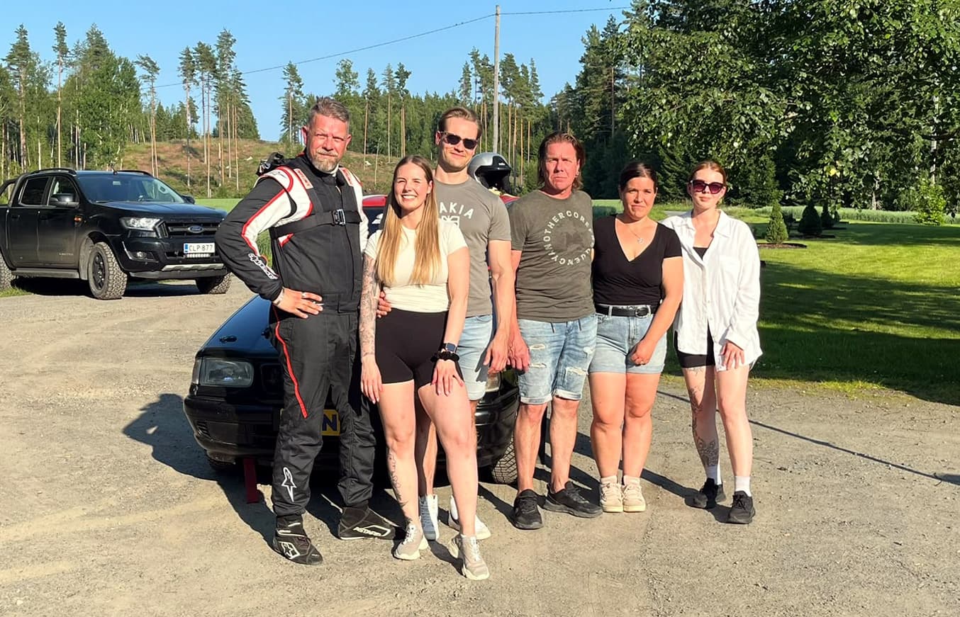 Lisäajo rallikyyditykseen Urjalassa