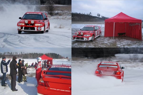 Ralliauton itseajo kaksivetoisella – pakkaskauden ajopaketti - 1