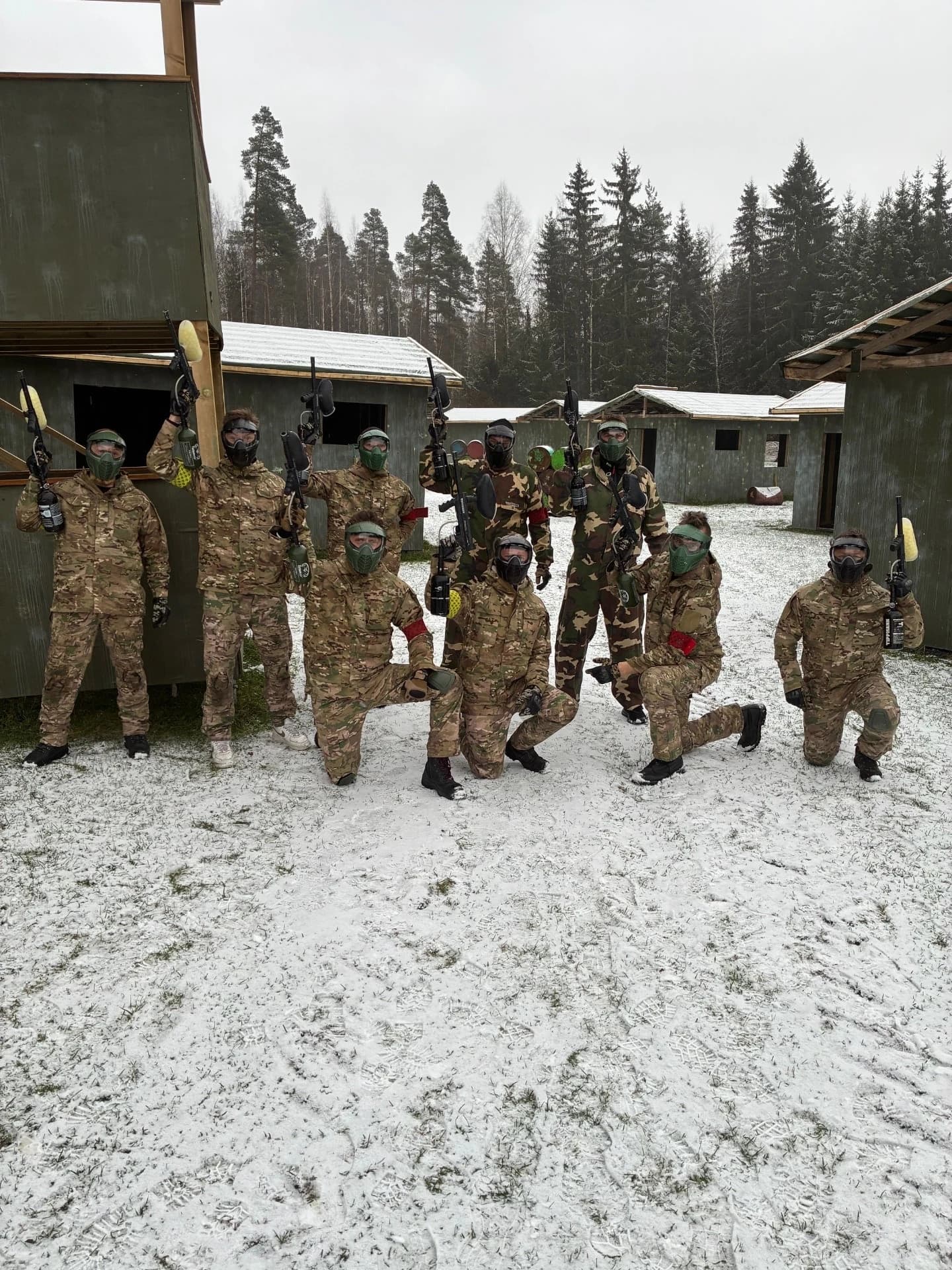 Paintball Perttula – 250 kuulaa, 8 henkilölle - 2