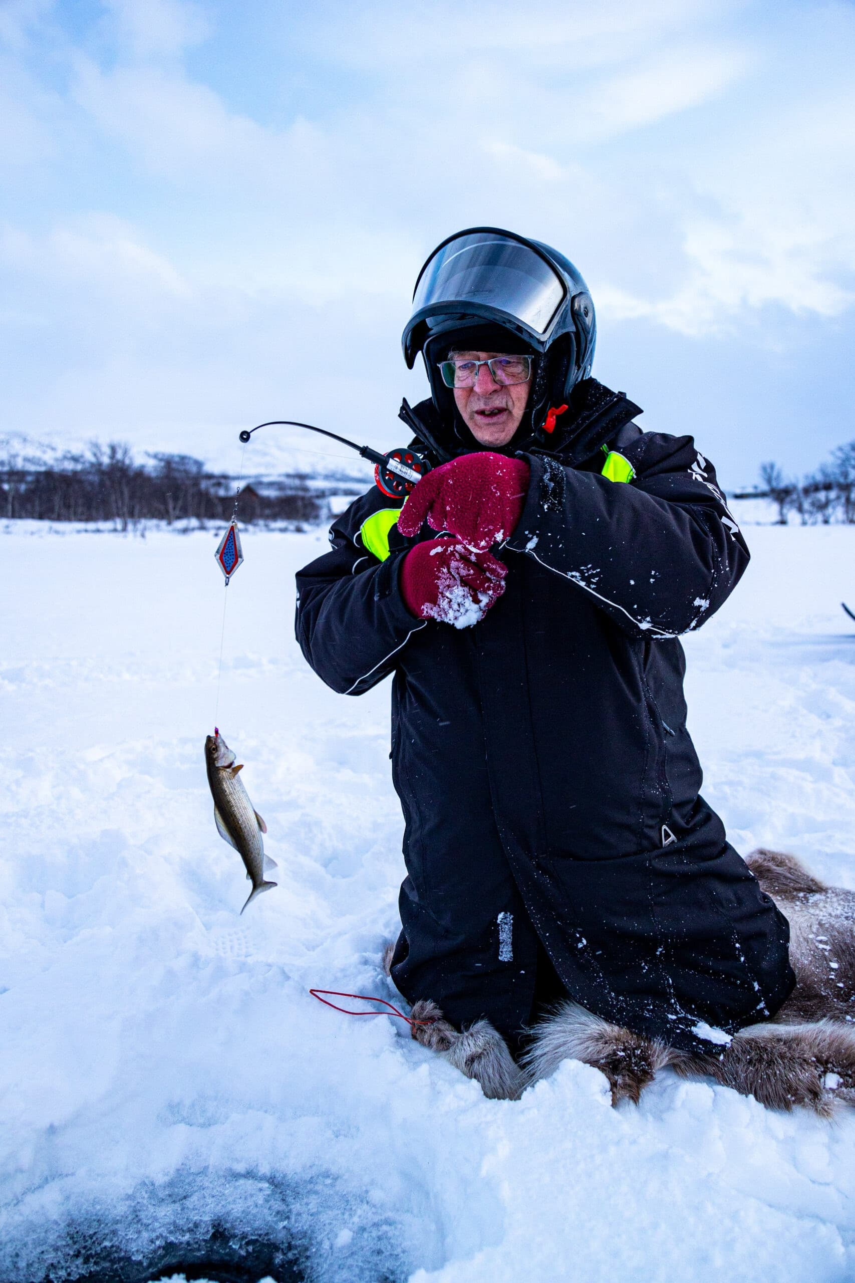 Pilkkiretki tunturiin – rekikuljetus 1 henkilölle - 2