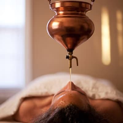 Ayurvedinen marmahieronta + Shirodhara-hoito, 60 min
