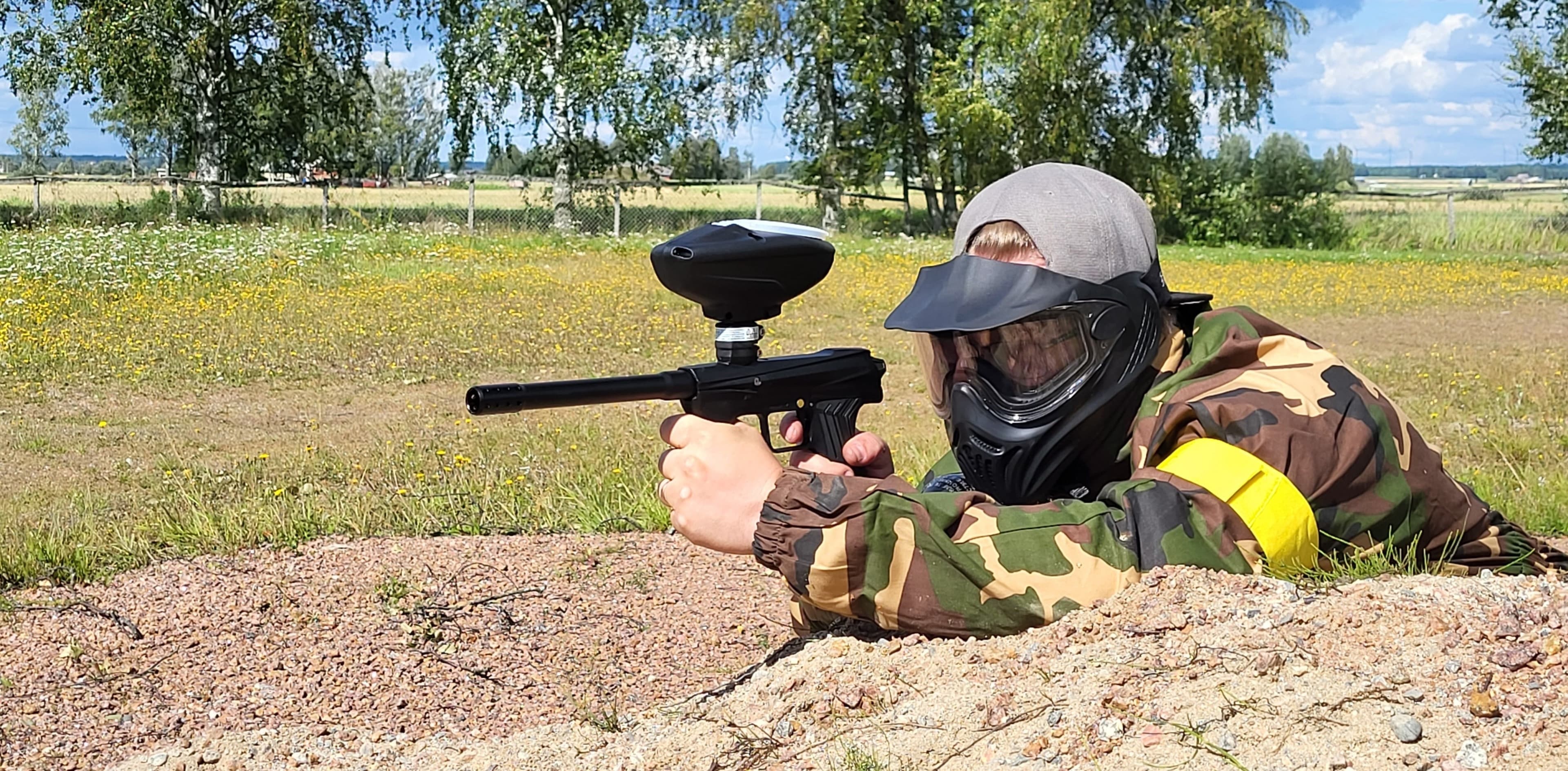 Lisähenkilö paintball-peliin – 250 kuulaa - 3