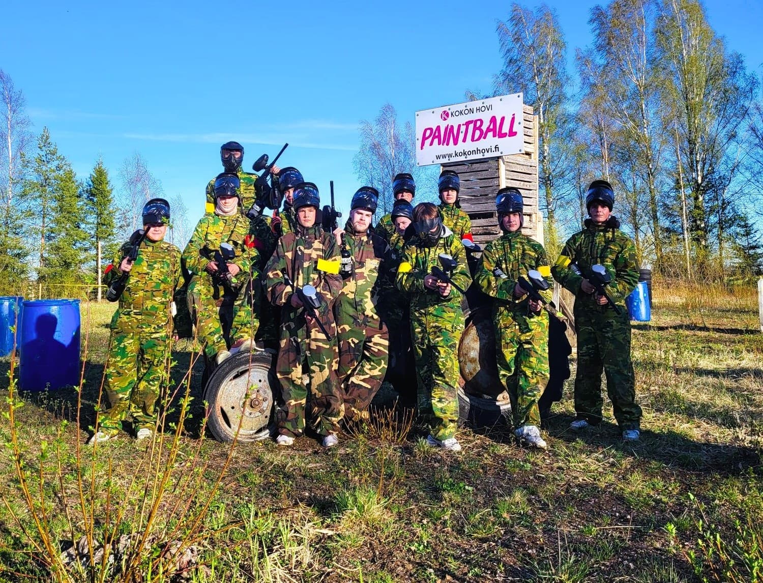 Lisähenkilö paintball-peliin – 250 kuulaa - 2