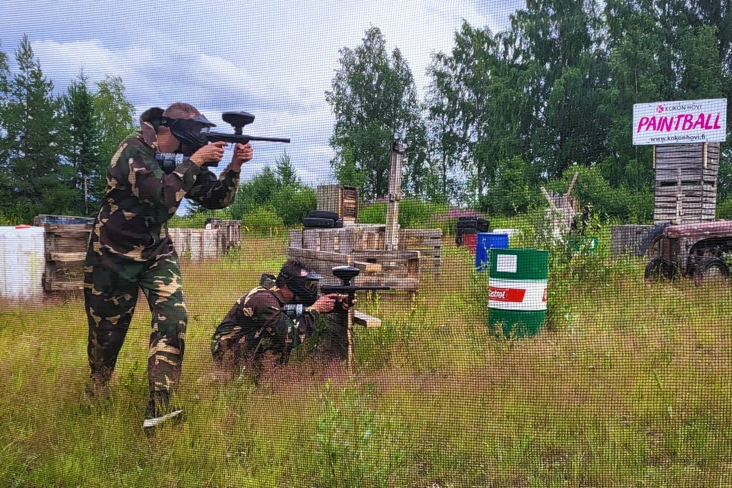 Lisähenkilö paintball-peliin – 250 kuulaa - 1