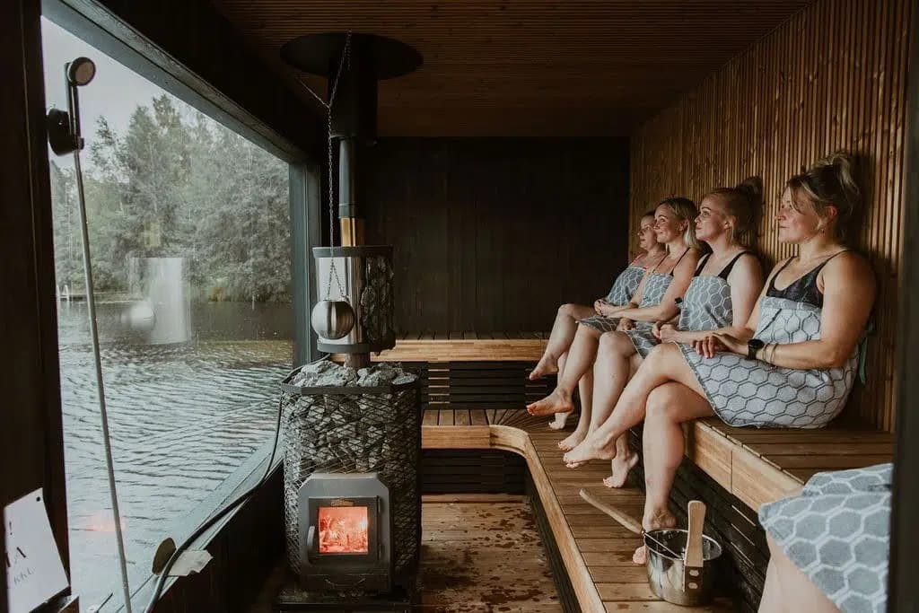 Yleisösauna Oulujoella – 1 henkilölle - 2