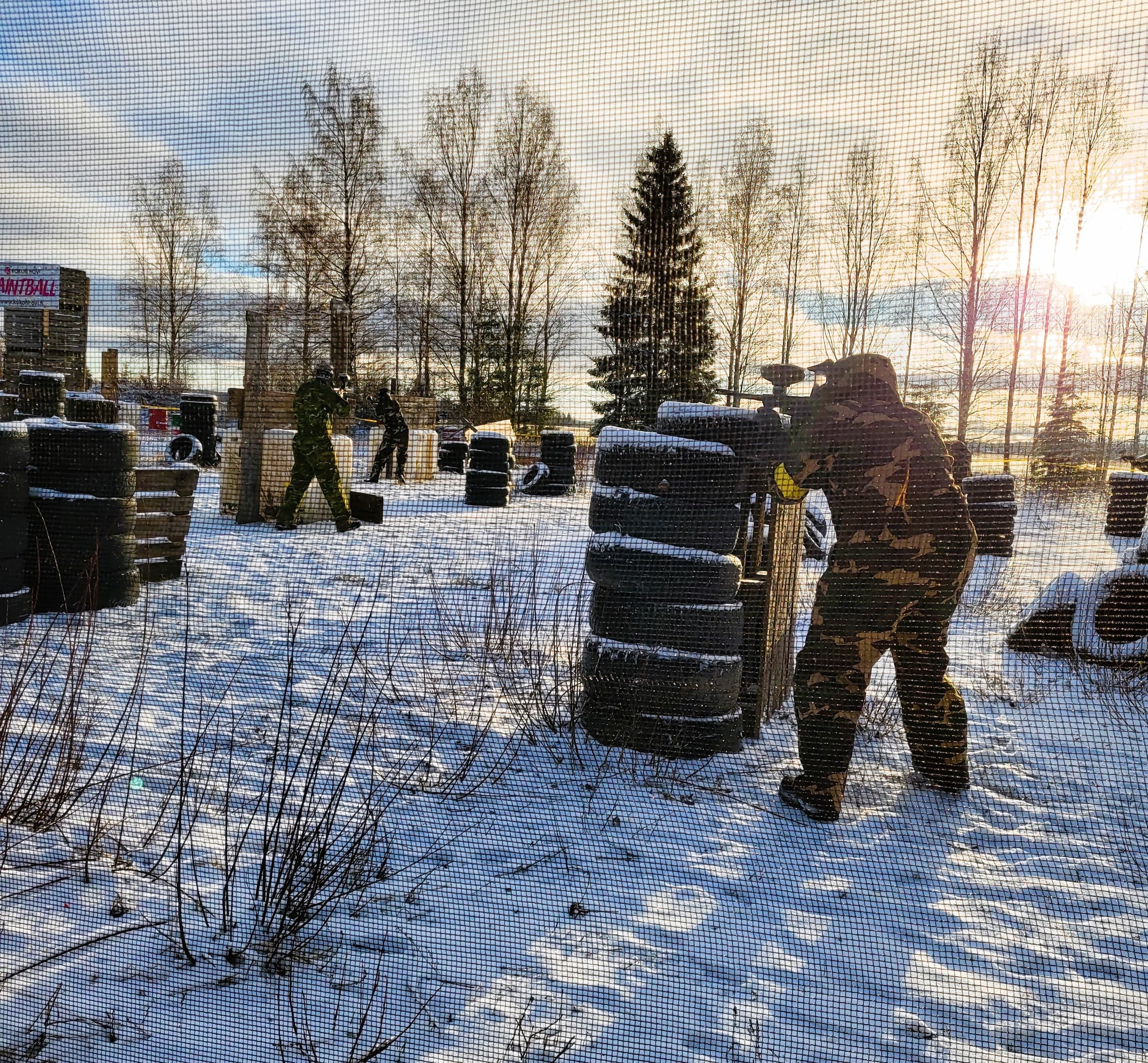 Lisähenkilö paintball-peliin – 250 kuulaa - 5