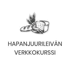 Hapanjuurileivän verkkokurssi – opi leipomaan hapanjuurella