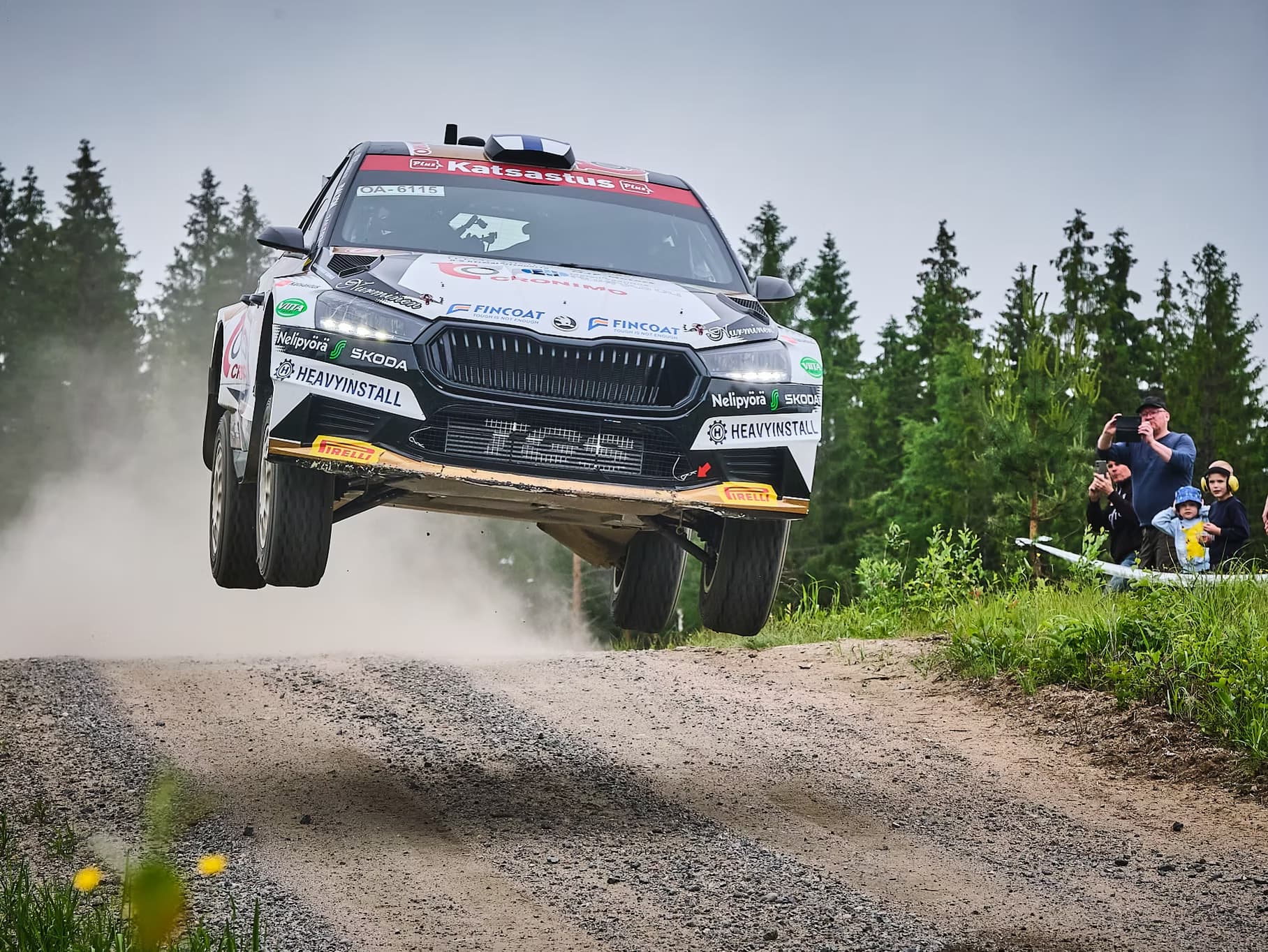 Rallielämys suomenmestarin kyydissä 6-7 henkilöä - 4
