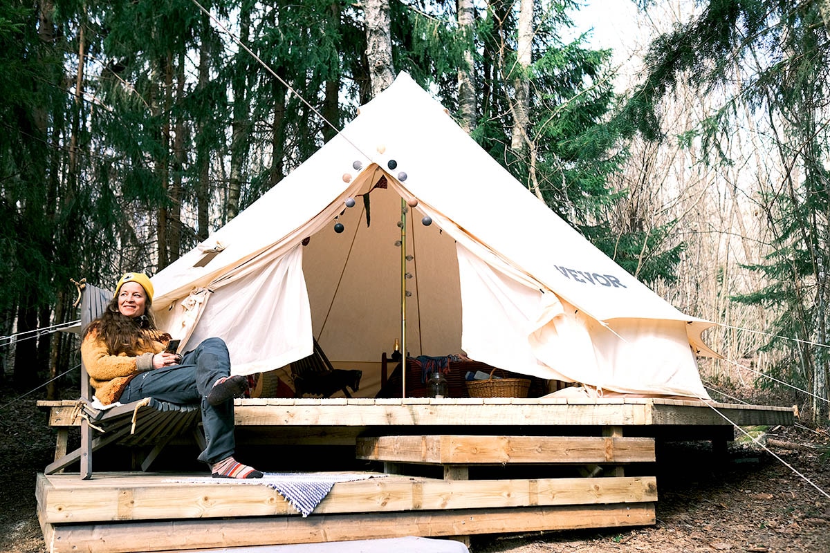Glamping-majoitus Korppoossa – 1–2 henkilölle - 1